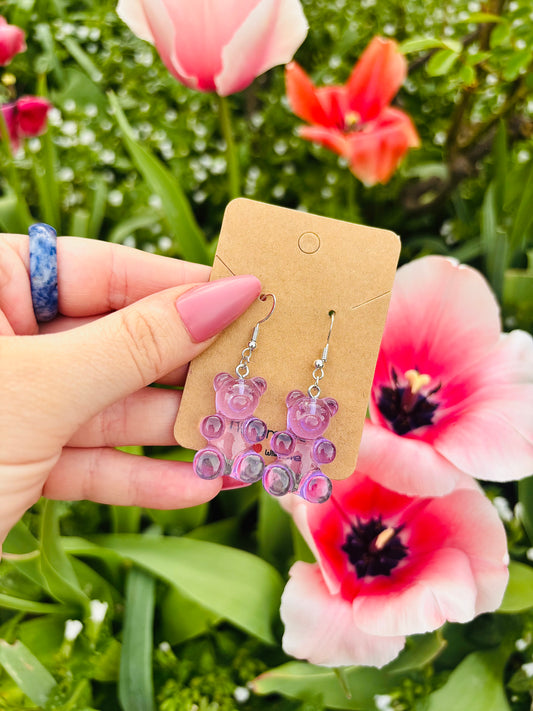 Teddy Bear Earrings